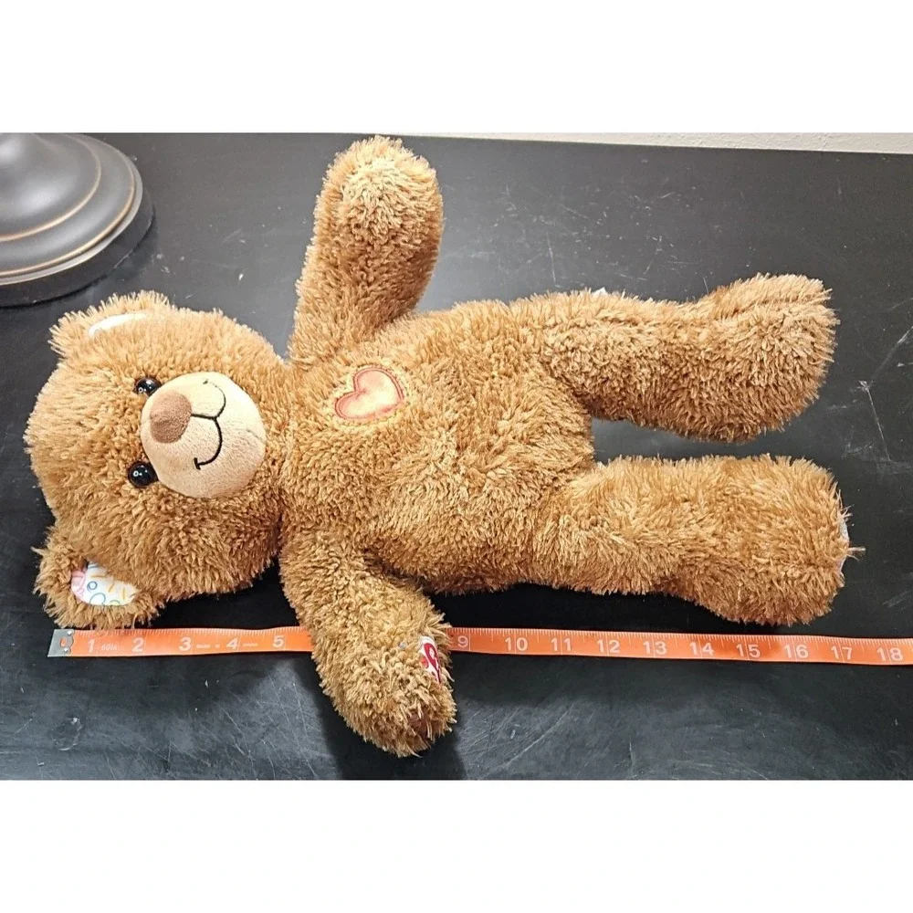 Build A Bear Hearts n Hugs Doodle Paws Brown Teddy Plush Red Heart BAB 2022 *EUC - Picture 13 of 16